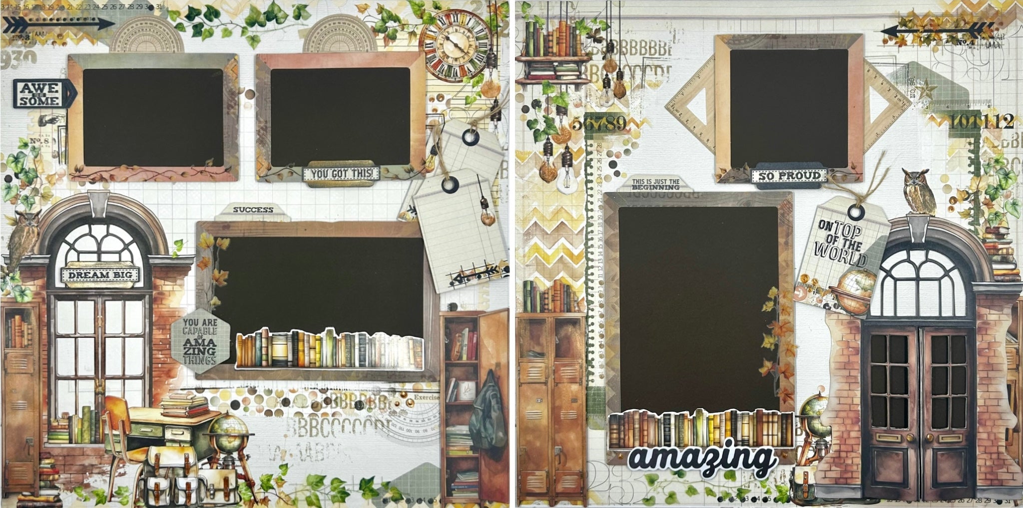 Amazing Academia 2-Page Layout (Virtual Class 110)